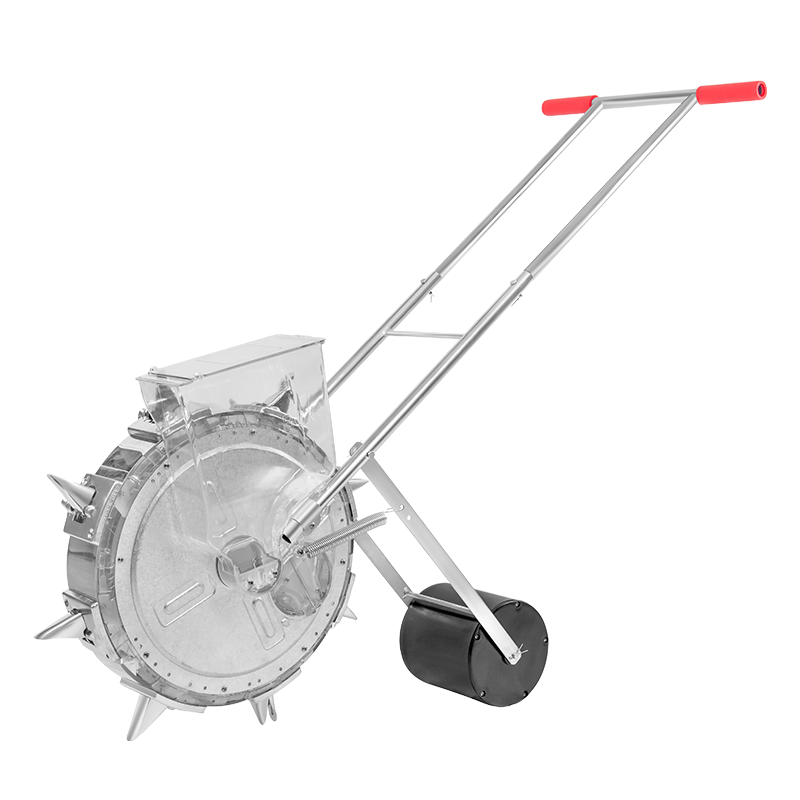 How does a push planter work?